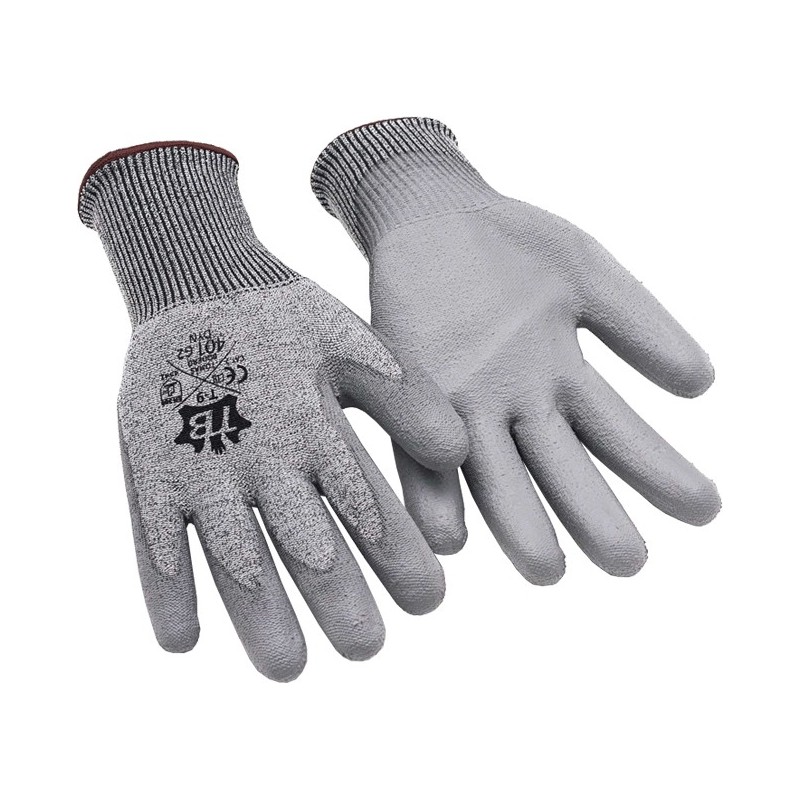GUANTE ANTICORTE PU 401G2 DYN T-10 GRIS