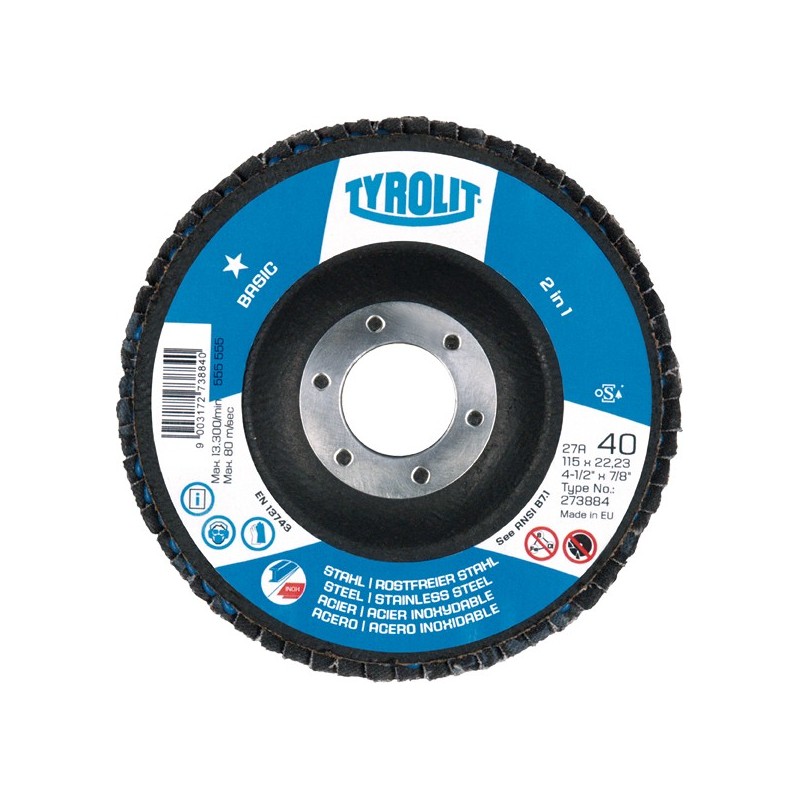 DISCO LAMINA 27A-125X22,2 ZA060-B 273873