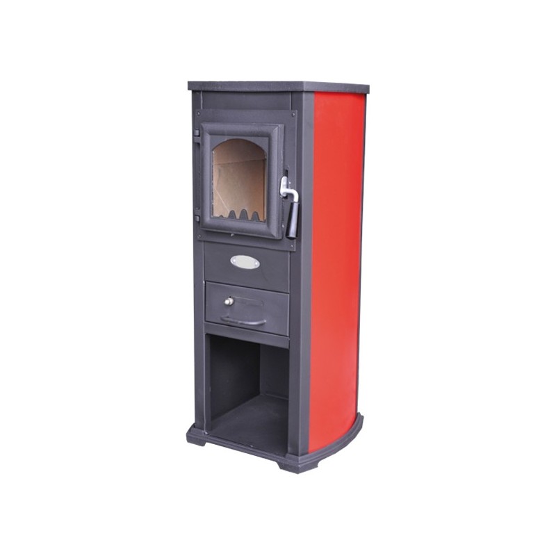 ESTUFA N3 LEÑA FUNDICION 5-7KW 90X40X46