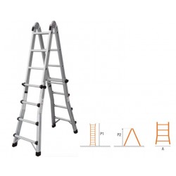 ESCALERA TEL.ALUM 3555ECO...