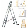 ESCALERA 3TR.COMBI.3425 3X09 2,62M-6,10M